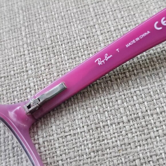 Ray-Ban Kid Youth Eyeglasses Frame Dark Purple RB1531 3702 48[]16 130 Glasses - Picture 9 of 12